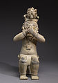 Figurine, culture Jama-Coaque (800 av. J.-C. - 300 ap. J.-C.).