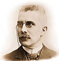 Retrach de Henry Le Chatelier (1850-1936), pionier de l'aplicacion de la termodinamica a la quimia.