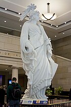 Statue of Freedom inside the Capitol