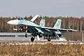 Sukhoi Su-27 on landing