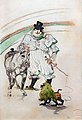 Au Cirque : cheval et singe dressés de Henri de Toulouse-Lautrec (1899)