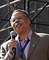 Image 55The former Canadian Parliamentary Poet Laureate George Elliott Clarke (2015) (from Canadian literature)