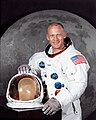 English: United States. Buzz Aldrin, astronaut and second person to walk on the Moon. Русский: США. Базз Олдрин, астронавт и второй человек ступивший на Луну.