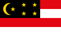 Flag of the united (five-star) PULO (2005-present)