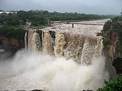 Gokak Falls in Belagavi district