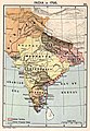 ১৭৯৫ এ ভারতের মানচিত্র