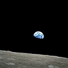 "Earthrise" taken on December 24, 1968