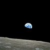 Imatge de la Terra presa per l'Apollo 8