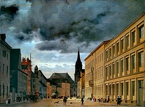 Die Klosterstraße (Eduard Gaertner)