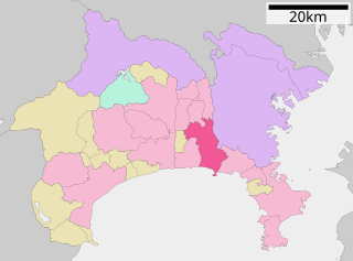 藤沢市位置図