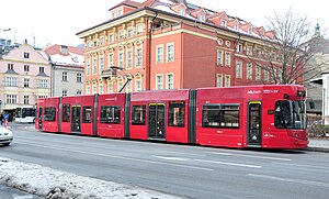 Innsbruck Bombardier Flexity Outlook tram in 2012