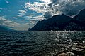 Lake Garda, view from Torbole to the south