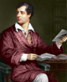 Lord Byron in 1873 overleden op 19 april 1824