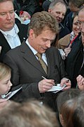 Sauli ved det finske præsidentvalg i 2006.