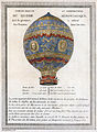 A 1783 depiction of the Montgolfier Brothers' first manned balloon flight: translating the period French was the easy part. Try converting those ancien regime engineering units into anything modern.