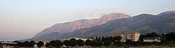 General northern view of Mount Sipylus as seen from Manisa plain