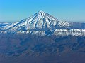 Pogled na vulkan Damavand