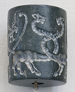 Con dấu hình trụ thời Lưỡng Hà cổ đại
