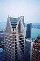 One Detroit Center in Detroit by John Burgee and Philip Johnson, completed 1993