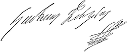 Gustav II Adolf av Sveriges signatur