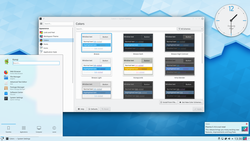 KDE 5.16 radna površina