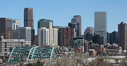 Skyline of Denver