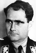 Rudolf Hess, Reichsleiter entre 1933 i 1941 i secretari de Hitler (Stellvertreter des Führers) entre 1933 i 1941.