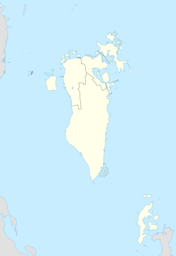 Manama trên bản đồ Bahrain