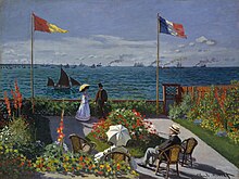 Claude Monet "Terrass Sainte-Adresse'is" (1866–1867)