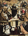 El triomf de Sant Tomàs d'Aquino, de Francisco Zurbarán (Sevilla, Museo de Bellas Artes)