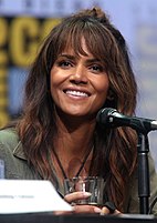 Halle Berry at the 2017 San Diego Comic-Con International in San Diego, California.