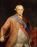 Karl IV av Spanien 1789, målning av Joseph Vergara.