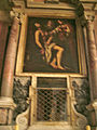 Altar del sant a Santi Quattro Coronati de Roma, on es conserva el crani del sant