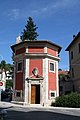 Il Tempietto di Sant'Emidio Rosso, Ascoli Piceno, costruito sul luogo del martirio del santo
