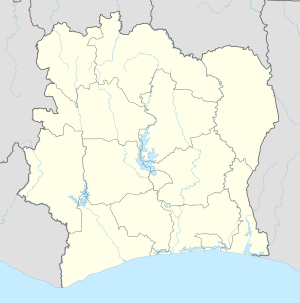 Abengourou در Ivory Coast واقع شده
