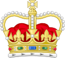 Description de l'image Crown of Saint Edward (Heraldry).svg.