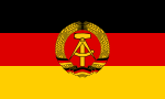 Östtysklands flagga