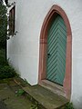 Eingang Gutleuthofkapelle in Heidelberg-Schlierbach (Deutschland)