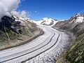 Aletsch Glacier ini Swiskondre