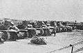 Tanques italianos capturados en Agordat, Eritrea 1941.