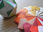 Du modulinio origami pavyzdžiai
