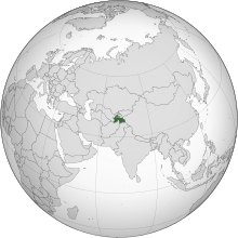Description de l'image Tajikistan (orthographic projection).svg.