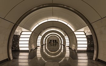 Estação Fonvizinskaya do metrô de Moscou, Rússia. (definição 5 146 × 3 216)