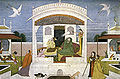 Pahari-Malerei zum Nala-und-Damayanti-Motiv, 18. Jhd.