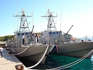 Сторожевые катера «OB-03 Цавтат» и «OB-04 Хрватска Костайница»