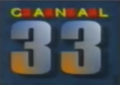 Logo de les emissions en proves del Canal 33 entre el 10 de setembre del 1988 i el 23 d'abril del 1989.[49]