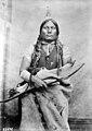 スー族の酋長ゴール（1881年撮影）