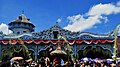 Suasana Grebeg Mulud di Keraton Surakarta dalam rangka memperingati hari kelahiran Nabi Muhammad, tahun 2010.