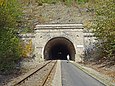 Kanonenbahntrasse und -radweg am Entenbergtunnel im Eichsfeld