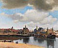 Vista de Delft es un óleo realizado hacia 1660-1661 por el pintor holandés Johannes Vermeer. Sus dimensiones son de 96,5 × 117,5 cm. Se expone en el Mauritshuis de La Haya. Por Johannes Vermeer.